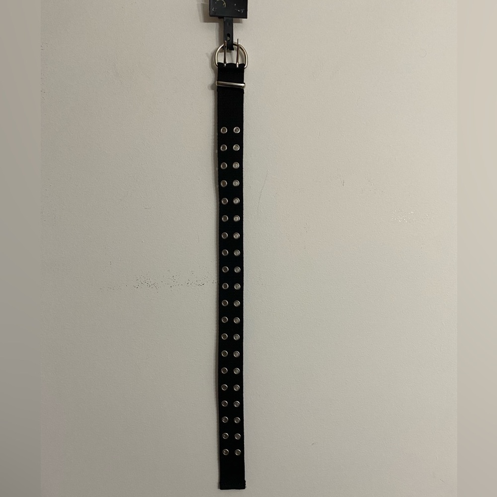 DONATING: 3/$15 Art Class Black Belt Silver Buckle, Girls, Small Medium, Girls - Picture 4 of 7